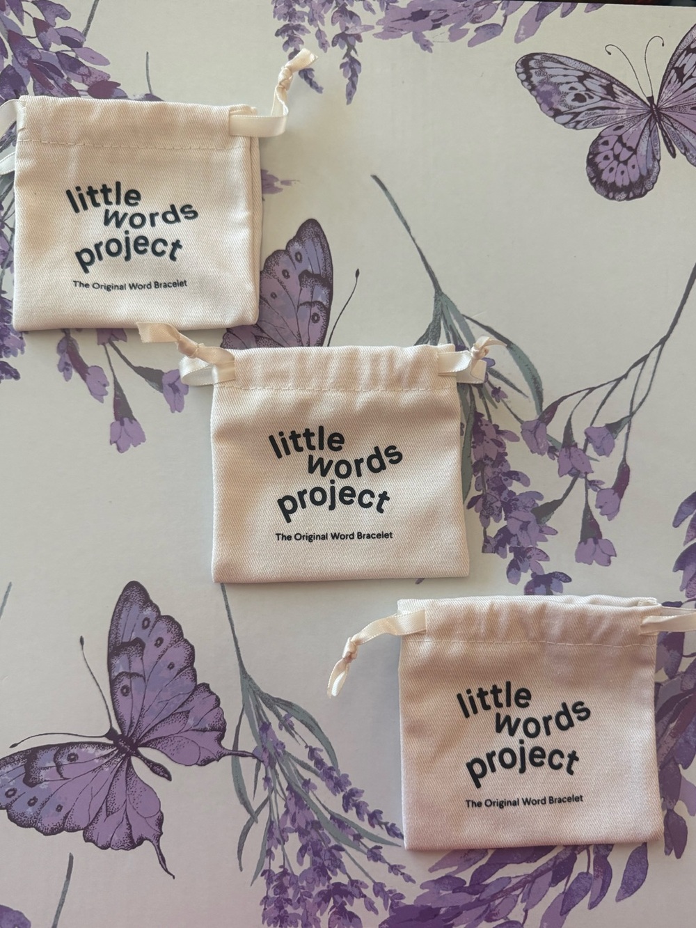 Little Words Project Jewelry Bags NEW